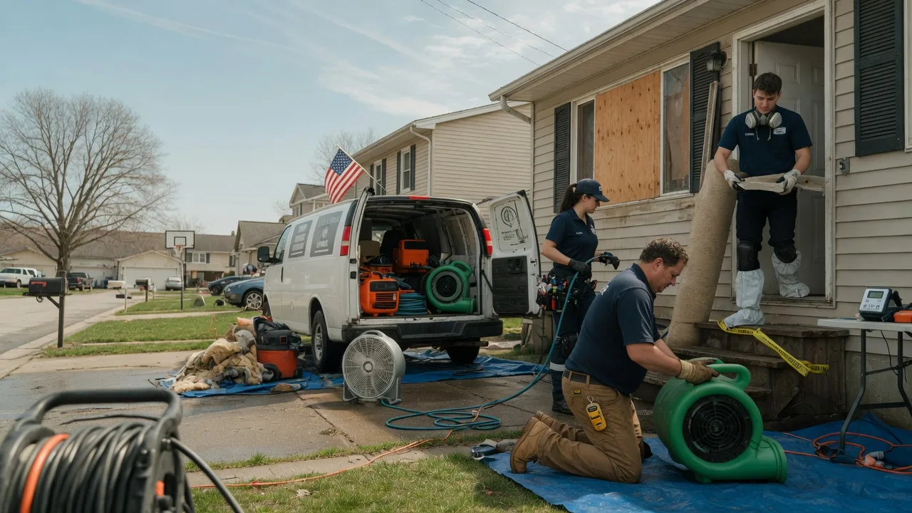 Water Damage Restoration in Carthage, IN near me